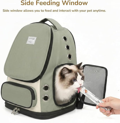 Cat Backpack Carrier, TSA Airline Approved Pet Travel Bag - Image 4