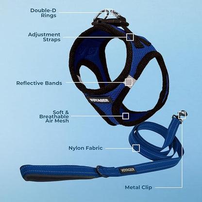 Best Pet Supplies Voyager Step-in Air All Weather Mesh Harness and Reflective - Image 4