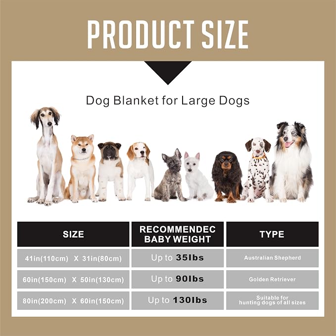 Large Dog Blanket, Soft Fleece Dog Blankets - Image 7