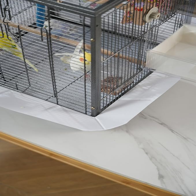 Metal Bird Cage 24 Inch High, Parrot Cage - Image 7