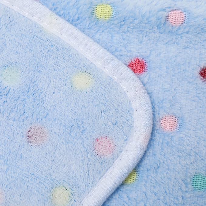 Luciphia 1 Pack 3 Blankets Super Soft Cute Dot Pattern Pet Blanket Flannel Throw - Image 6