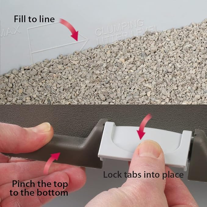 Omega Paw Roll 'n Clean Self Cleaning Litter Box - Image 6