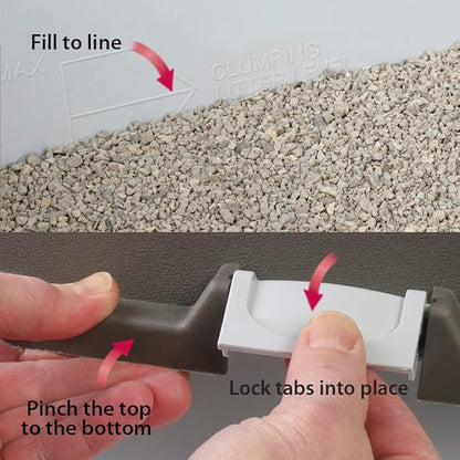 Omega Paw Roll 'n Clean Self Cleaning Litter Box - Image 6