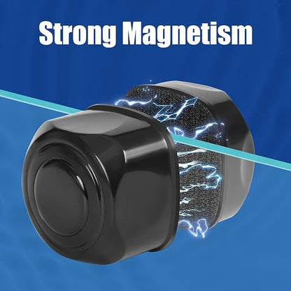 AQUANEAT Aquarium Magnetic Brush, Glass Fish Tank Cleaner, Algae Scraper - Image 4