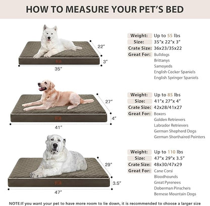 WNPETHOME Orthopedic XL Dog Bed - Image 5