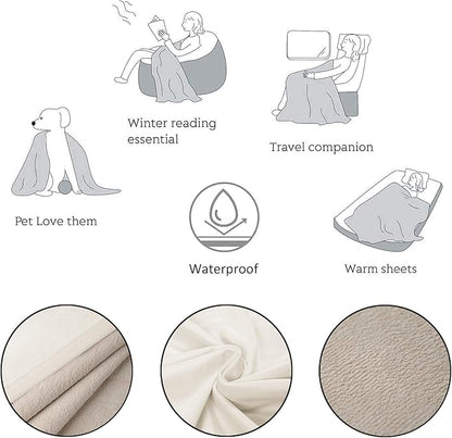 Ameritex Pet Bed Blanket Reversible 100% Waterproof Velvet Super Soft - Image 5