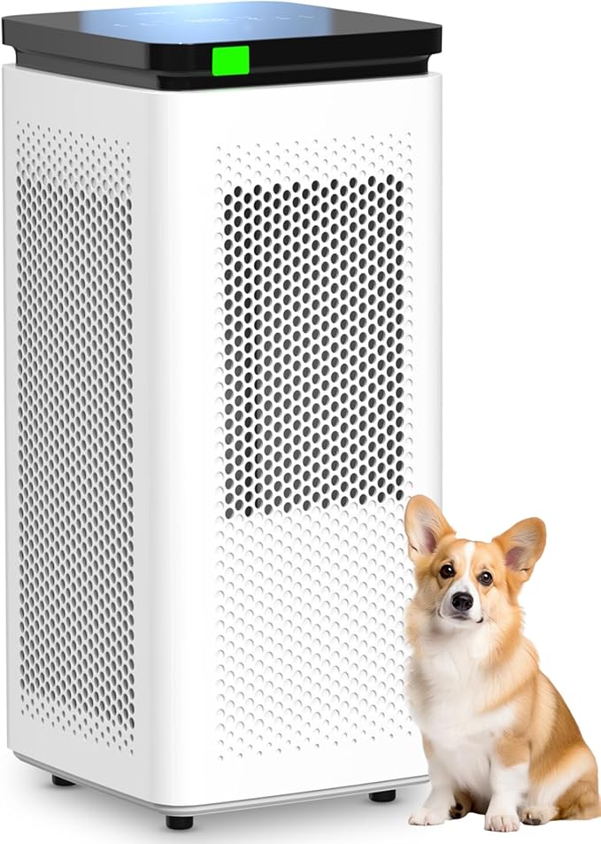 Air Purifiers for Home Large Rooms up to 3500 Ft², H13 True HEPA 0.1 Micron by SIESEAN