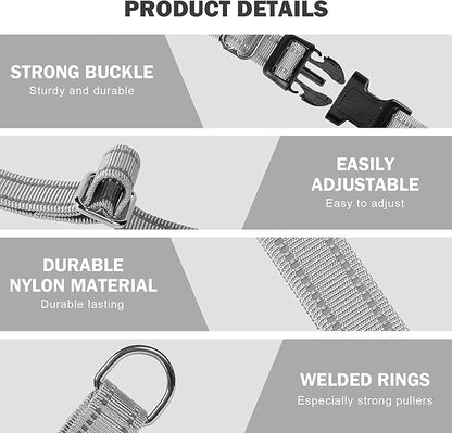 Hikiko Reflective Martingale Dog Collars - Image 3