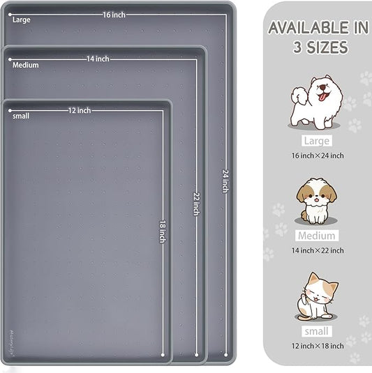 MateeyLife Silicone Cat & Dog Food Mat - Image 2