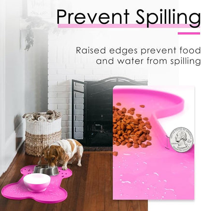 Super Design Dog Food Mat Dog Bowl Mat - Image 3