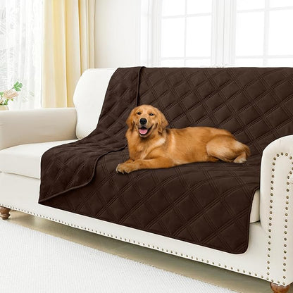 Smiry Waterproof Dog Bed Cover Blanket 52x82, Soft Reversible Pet Blanket by Smiry