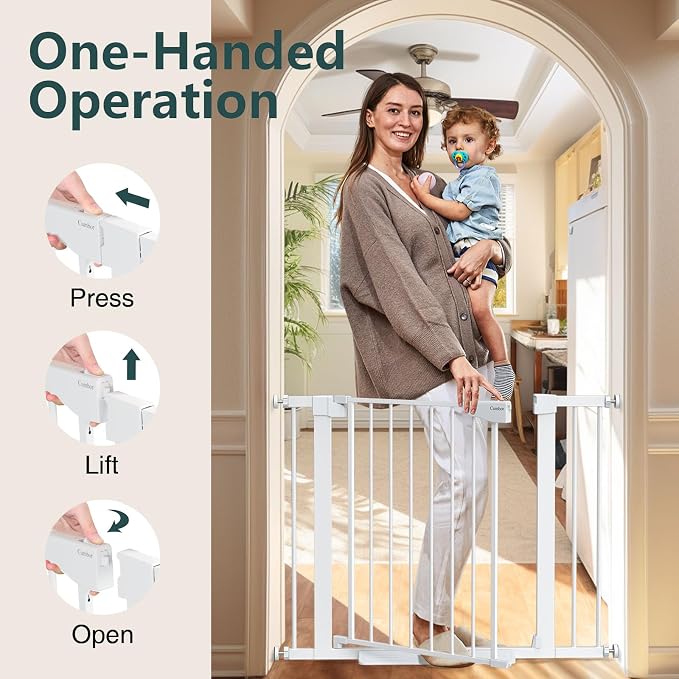 Cumbor 2 Pack 29.7-40.6" Baby Gate - Image 7