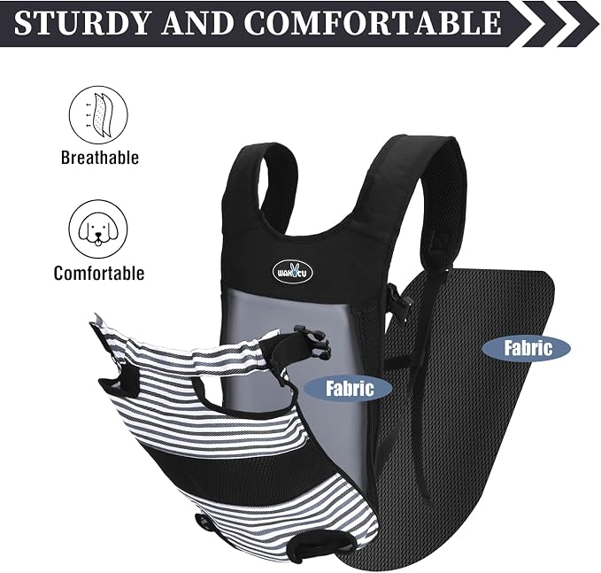 Pet Carrier Backpack, Pet Front Dog Carrier Backpacks, Adjustable Pet Front Cat - Image 4