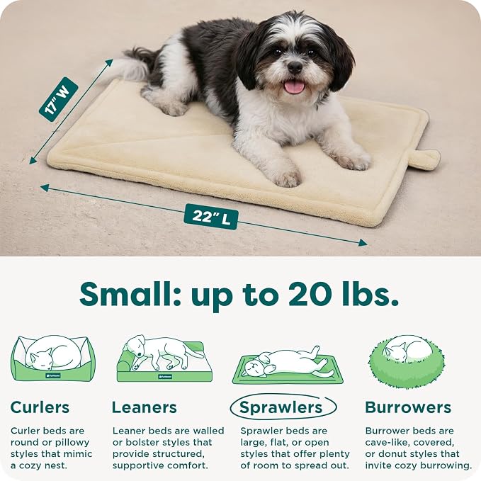 FurHaven ThermaNAP Self Warming Cat Mat, Dog Bed - Image 3
