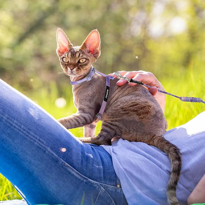TIESOME Cat Harness and Leash Set, Adjustable Gradient Kitten Harness Escape - Image 6