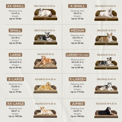 Large Dog Bed Orthopedic Washable - Image 3