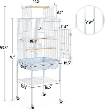 Yaheetech Play Open Top Parrot Bird Cages - Image 3