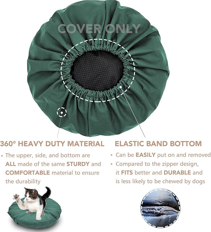 Dog Bed Cover Waterproof Replacement Machine Washable Covers - Image 2