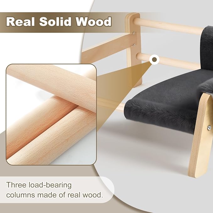 Elevated Cat Couch Bed for Indoor Cats - Image 4
