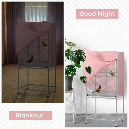 QBLEEV Birdcage Covers, Breathable Parrot Cage Cover Shade, Universal Blackout - Image 7