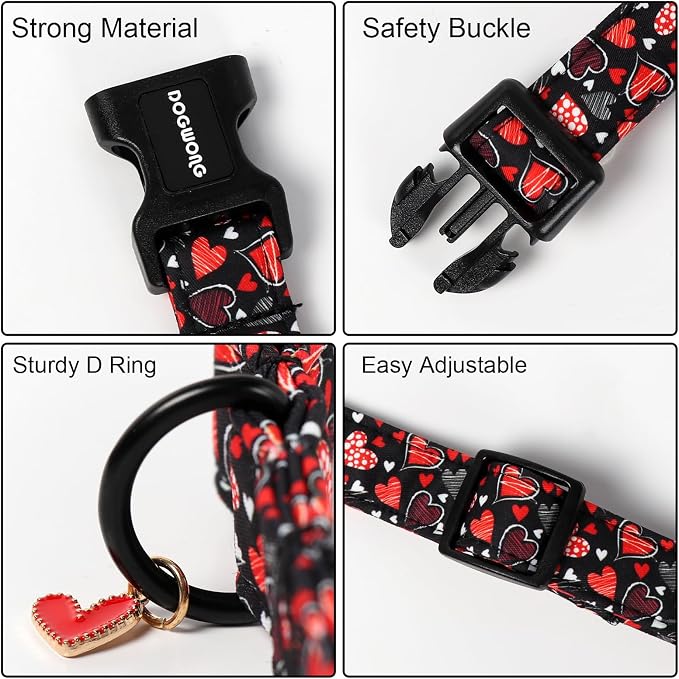 DOGWONG Valentine's Day Dog Collar - Image 3