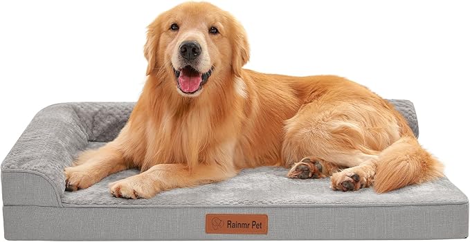 Orthopedic Dog Beds for Large Dogs, Memory Foam Dog Beds Large Sized Dogs by RainmrBedding