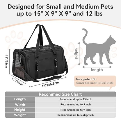 PETSFIT Soft-Sided Cat Carrier - Image 5