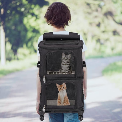 Double Pet Carrier Backpack - Image 7