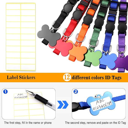 Upgraded Puppy Collars for Litter Puppy ID Collars Whelping Supplies Soft Nylon - Image 6