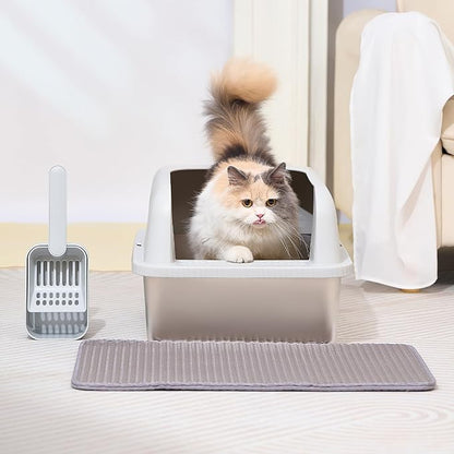 Henkelion Stainless Steel Cat Litter Box - Image 9