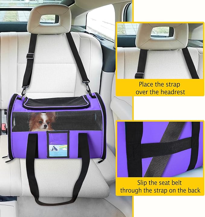 Refrze Pet Carrier Airline Approved, Cat Carriers - Image 5