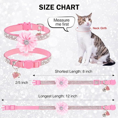Rhinestone Cat Collar Breakaway - Image 5
