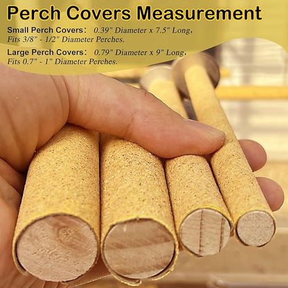 S&X Bird Perch Covers, Sand Perch Covers Sandpaper - Image 5