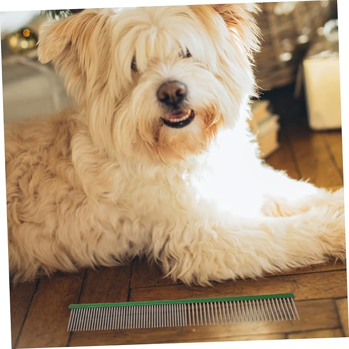 POPETPOP Portable Pet Comb for Cats and Dogs Wear-resistant Grooming Tool for - Image 9