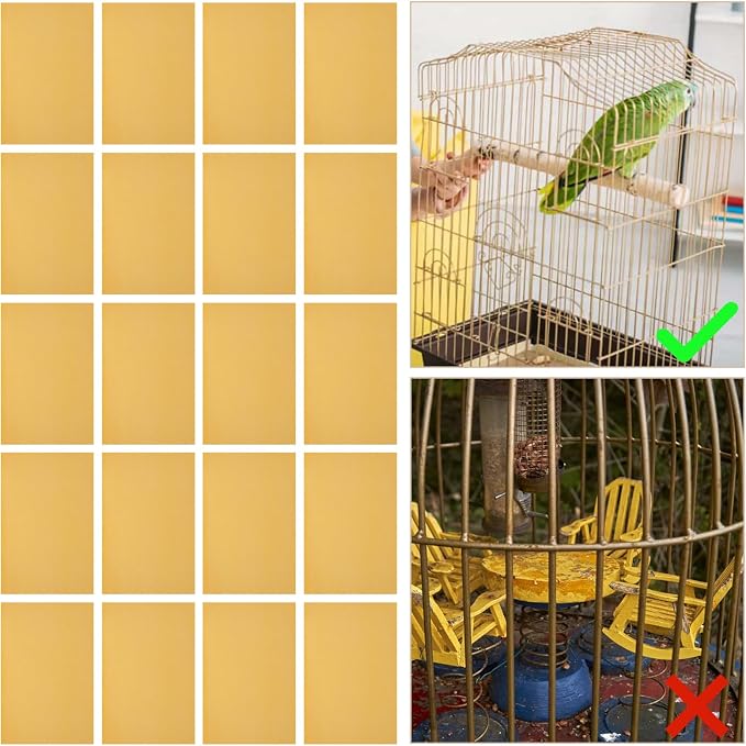 50 PCS Gravel Liner Paper for Bird Cage 11 x 17 Inch Bird Cage Paper Liners - Image 7