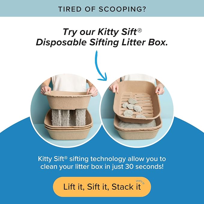 Kitty Sift FiberScoop Disposable Litter Scoop, Plastic-Free & Sustainable - Image 9