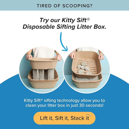 Kitty Sift FiberScoop Disposable Litter Scoop, Plastic-Free & Sustainable - Image 9