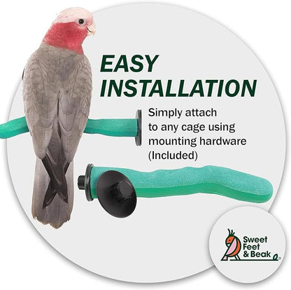 Sweet Feet & Beak Safety Pumice Bird Perch, Medium 1-1/4" X 12" - Image 6