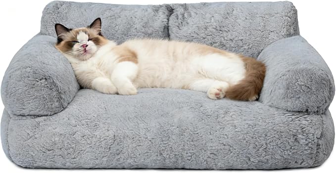 Plush Cat Couch Bed by FAMIDGE