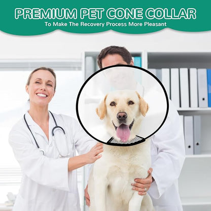 GLADOG Soft Dog Cone Collar, Dog Recovery Collar, Adjustable E-Collar - Image 6