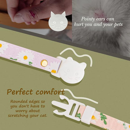 2 Pack Cotton Breakaway Cat Collar - Image 6