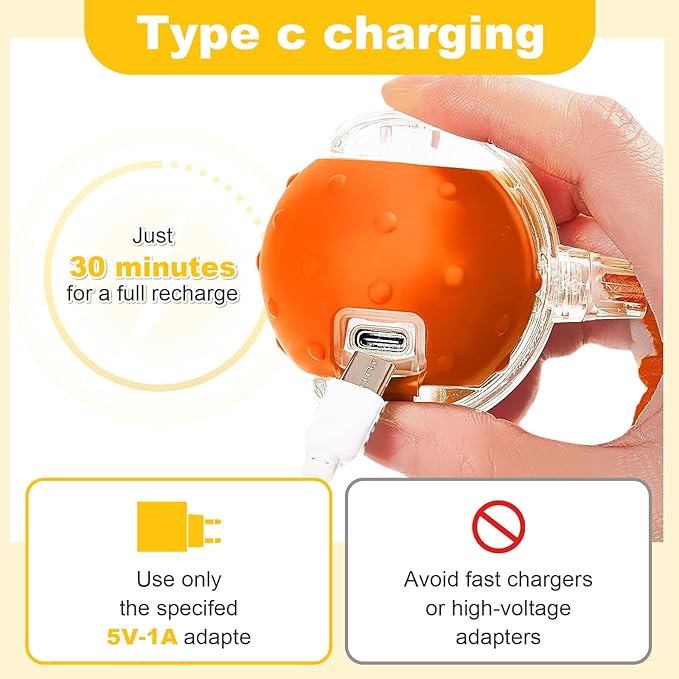 Interactive Cat Toys Ball for Indoor Cats, Automatic Cat Toy - Image 5