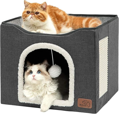 Bedsure Cat Beds for Indoor Cats by BEDSURE