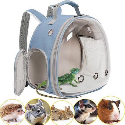 Hamster Backpack Carrier, Bearded Dragon Carrier Backpack by WEVONIGU