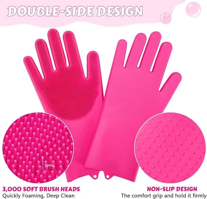 Pecute Pet Grooming Gloves - Image 3
