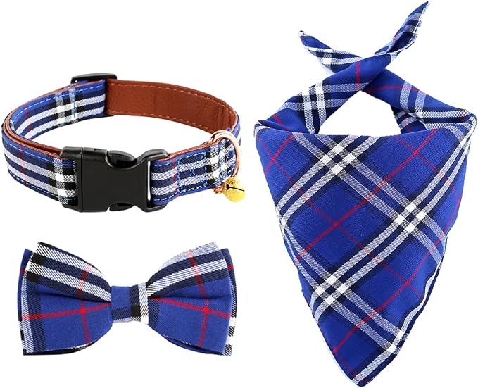 Yizepet Dog Collar with Bow Tie- Adjustable pet Collar by Yizepet