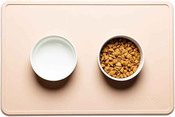 Remy+Roo Sand Silicone Dog Food Mat by RemyRoo