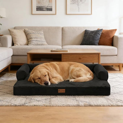 Orthopedic Dog Beds for Large Sized Dogs, Waterproof Egg Crate Foam Medium Dog - Image 9