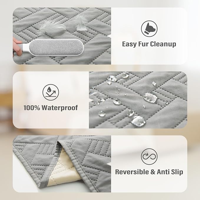 BOCTOPUG Dog Bed Cover for Pets Blankets Rug Pads for Couch Protection - Image 2