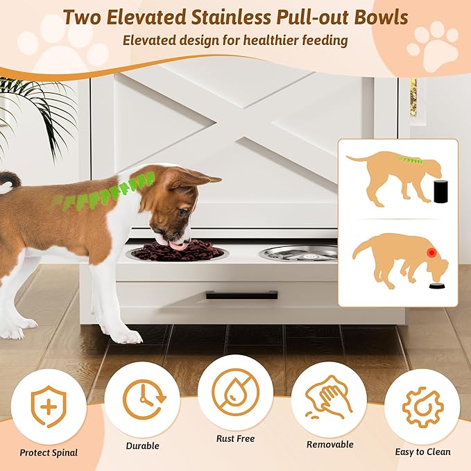 Modern Dog Food Storage Cabinet - Image 6